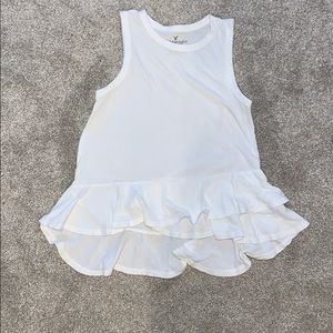 white tank (american eagle) xxs